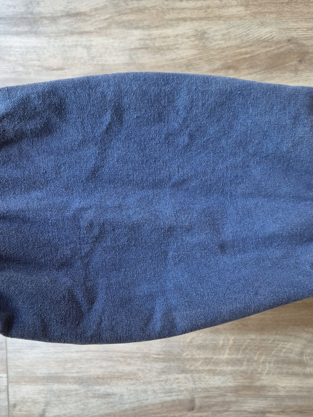 Vintage Trader Joe's Large Canvas Tote Bag Embroidered Front Pocket Denim - Picture 7 of 7